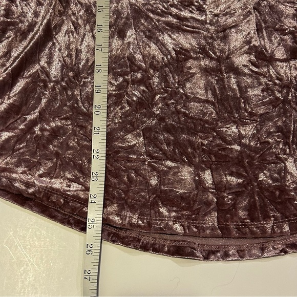 NANETTE LEPORE Crushed Velvet Choker-Style Top - Picture 8 of 10